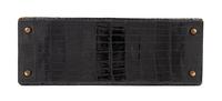 An Hermès Vintage Black Crocodile Kelly Bag, 9" L x 13" W x 4.5" D; Handle drop: 4.5".