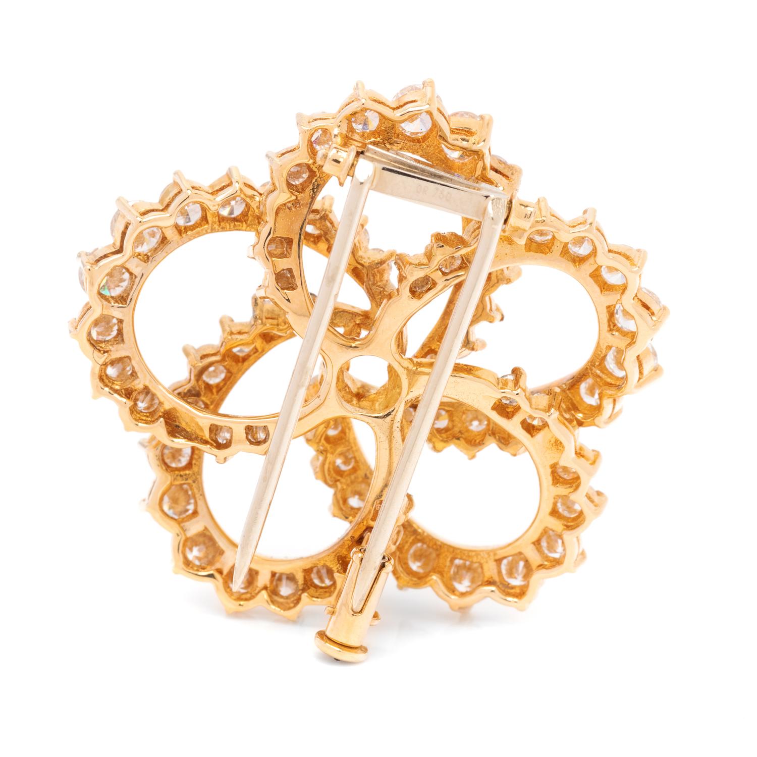 DIAMOND BROOCH