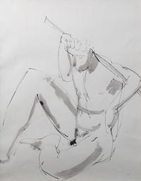 Kurt Craemer, (German, 1912-1961), A Collection of Eight Nude Drawings: