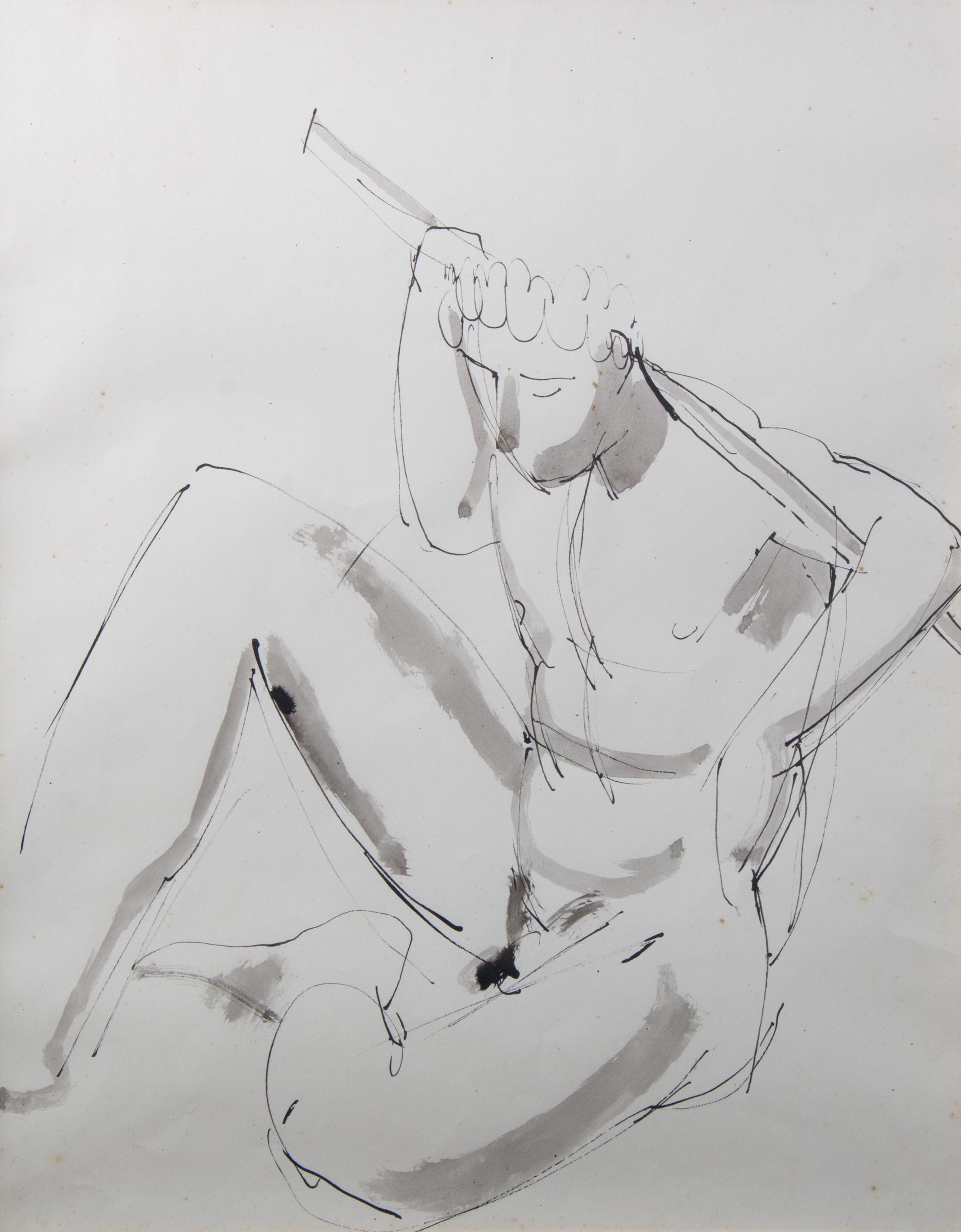 Kurt Craemer, (German, 1912-1961), A Collection of Eight Nude Drawings: