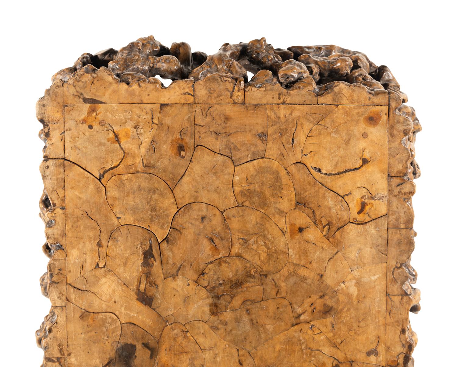 A Chinese Rootwood Low Table 天然木根雕矮桌
