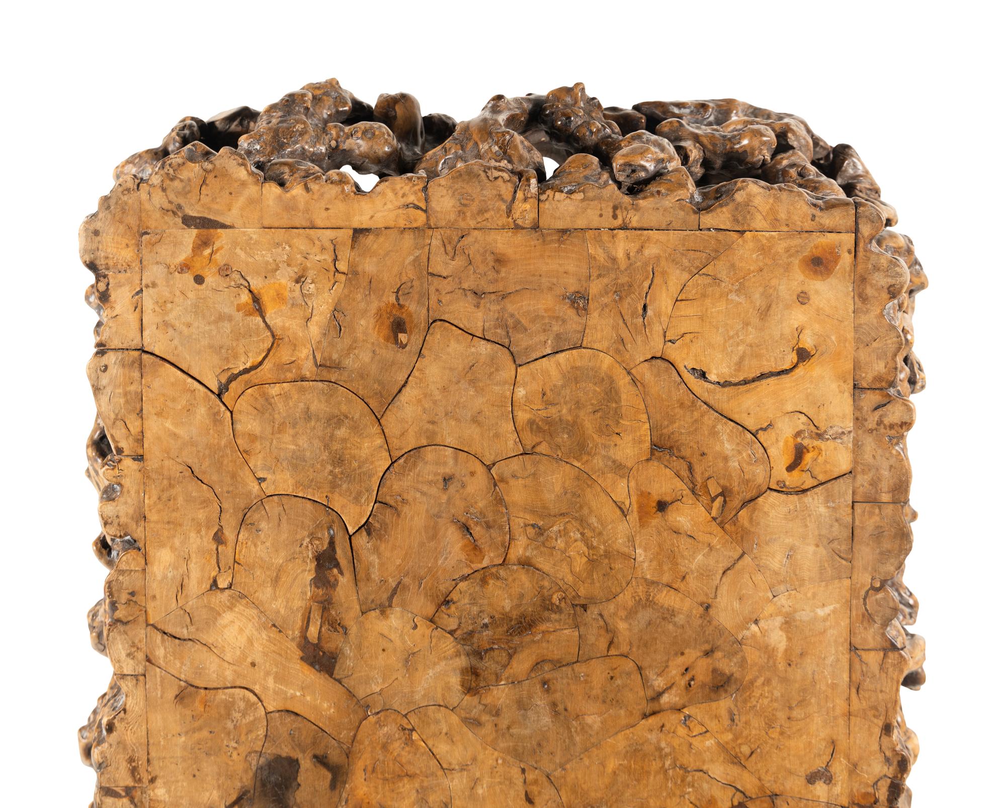 A Chinese Rootwood Low Table 天然木根雕矮桌