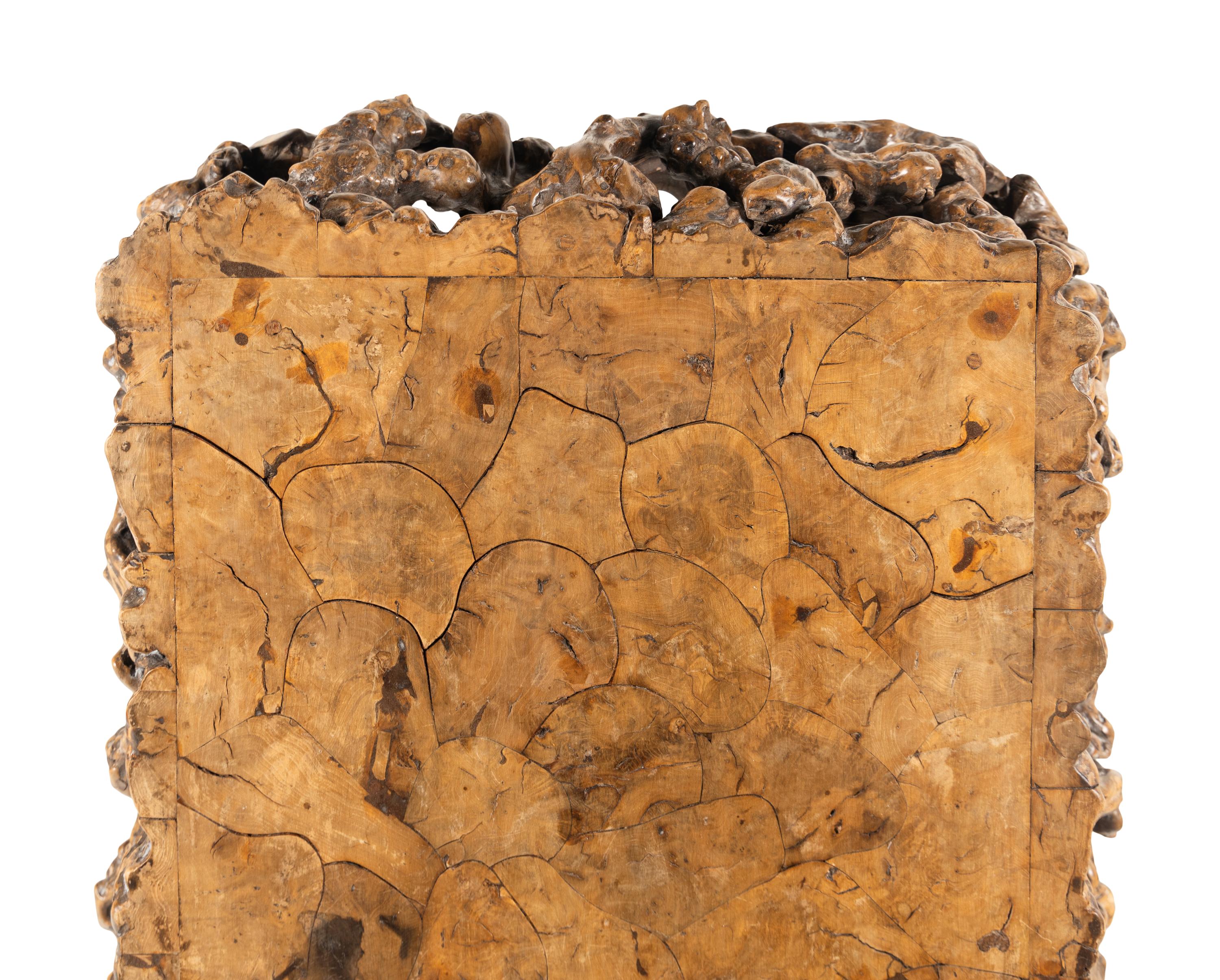 A Chinese Rootwood Low Table 天然木根雕矮桌