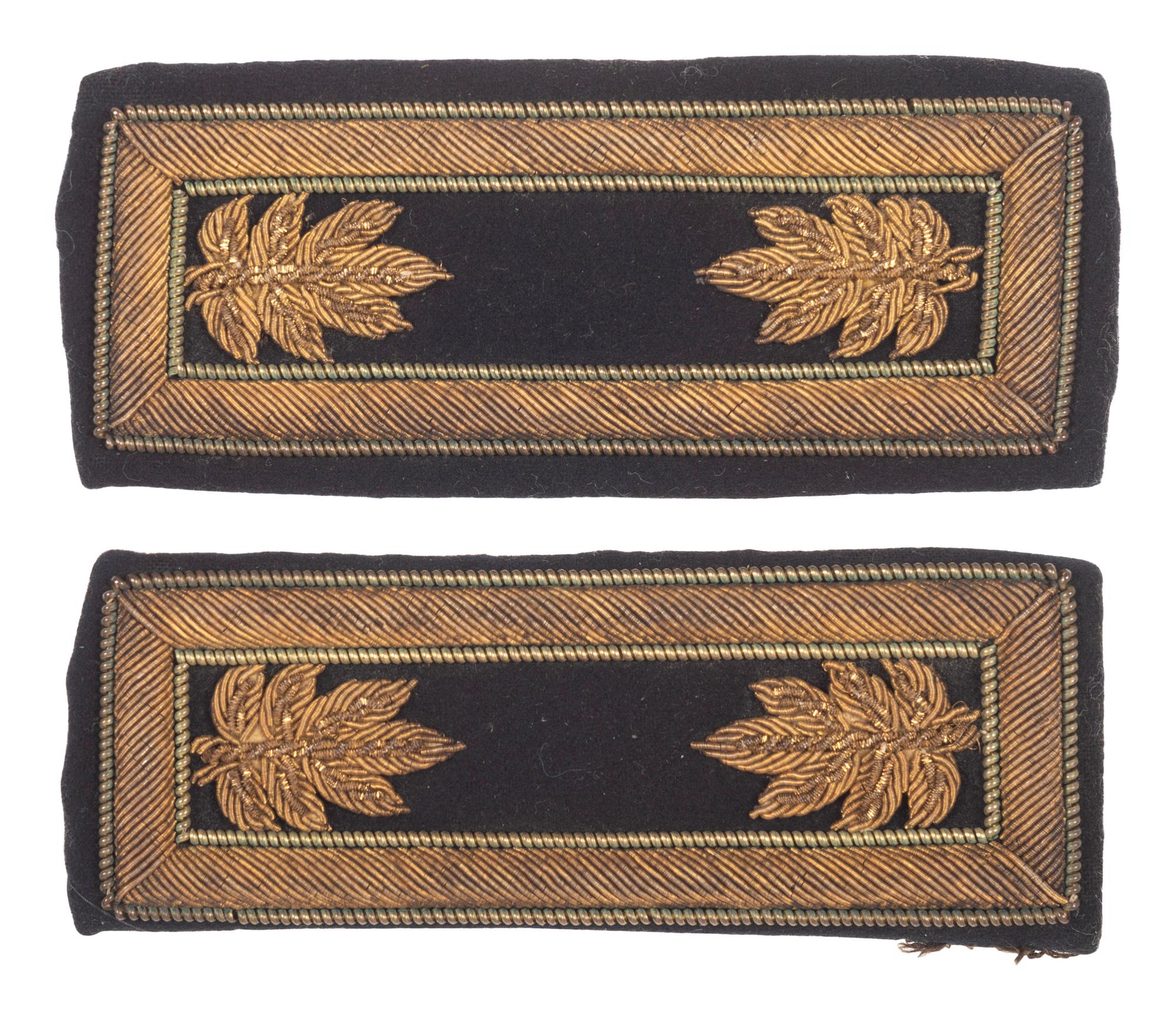 [CIVIL WAR]. Major of staff shoulder straps.