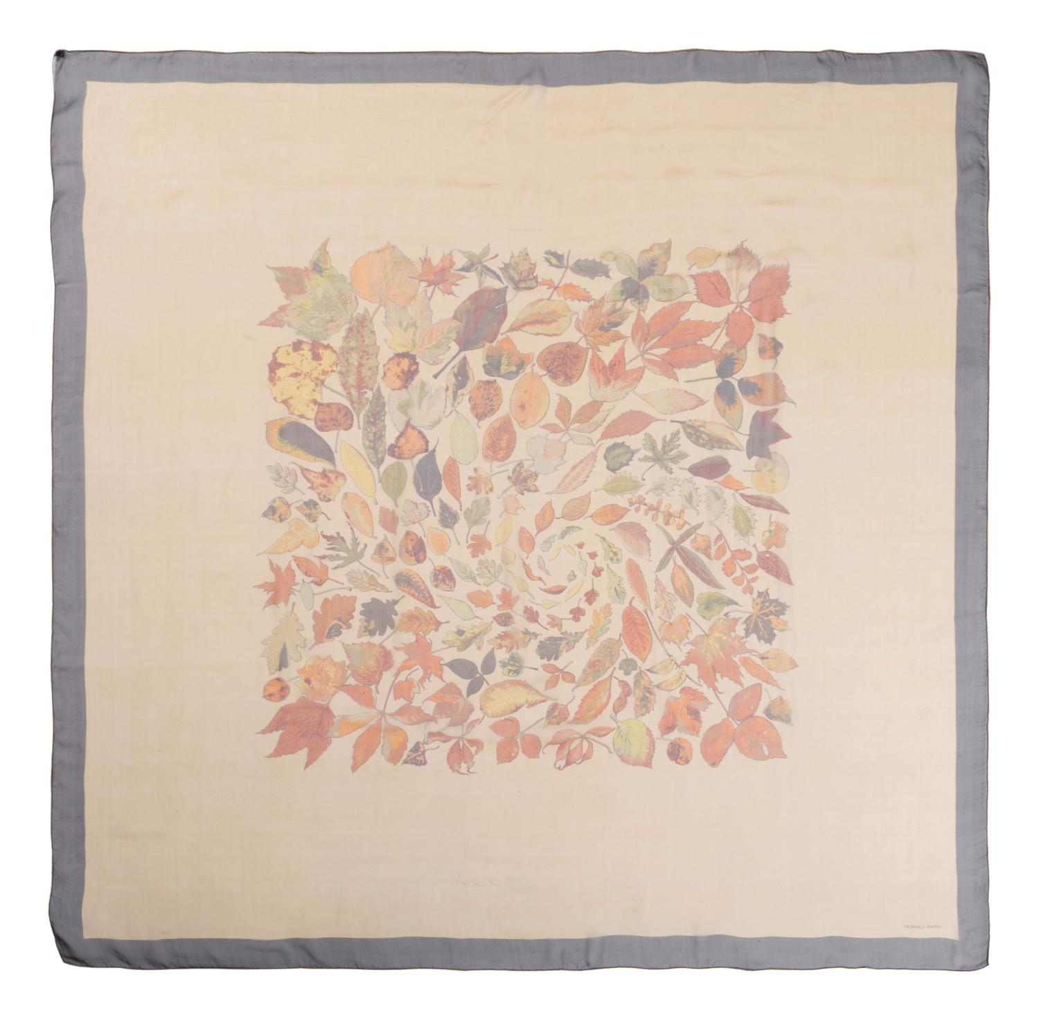 Three Hermès Silk Chiffon Scarves