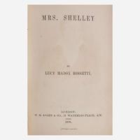[Autographs & Manuscripts] [Shelley, Mary] Rossetti, Lucy Madox Mrs. Shelley