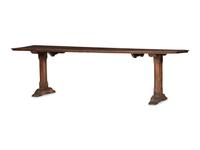 An Italian Carved Walnut Refectory Table