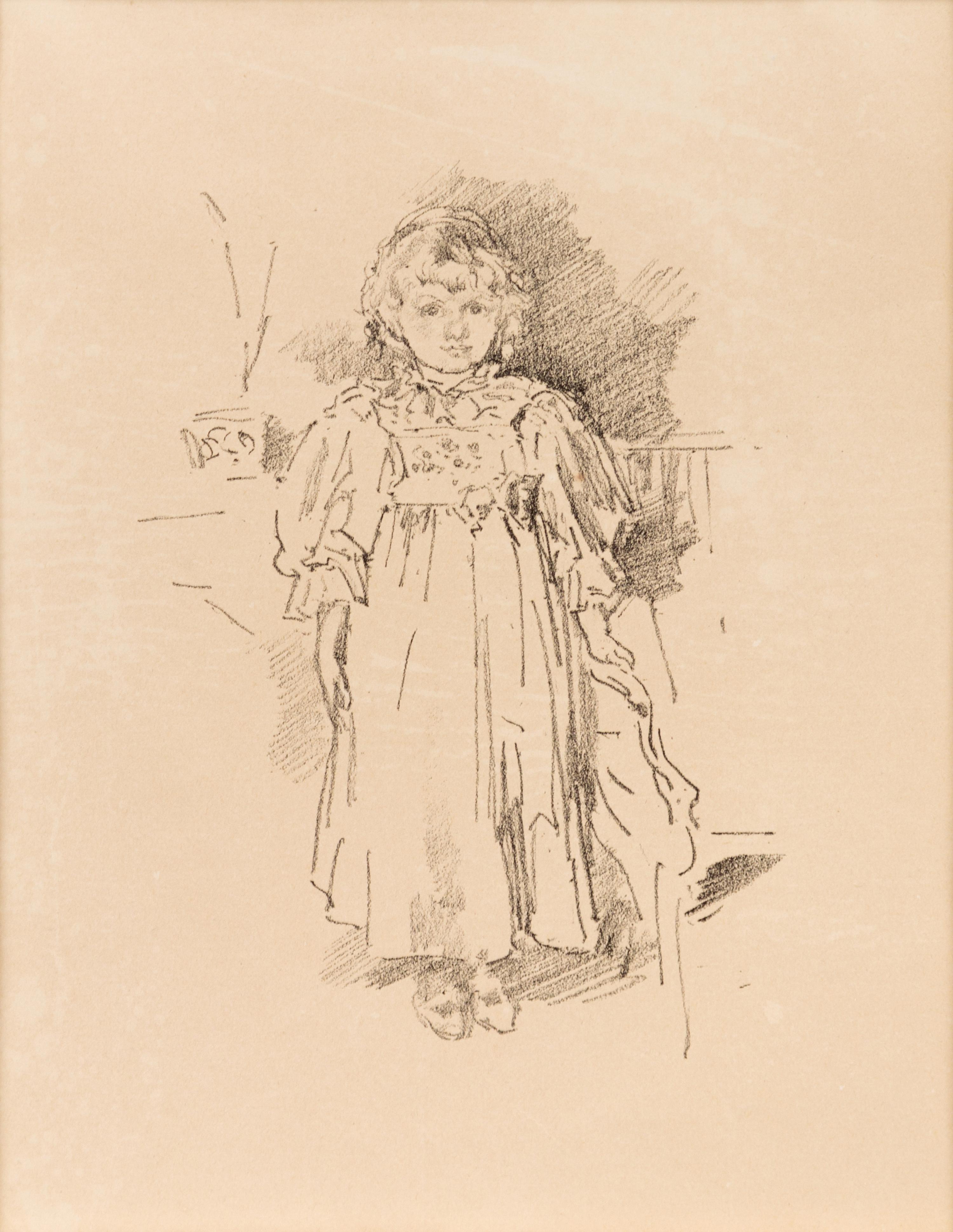 A group of three lithographs ( Tyresmith; Firelight: Joseph Pennell No. 1; Little Evelyn )