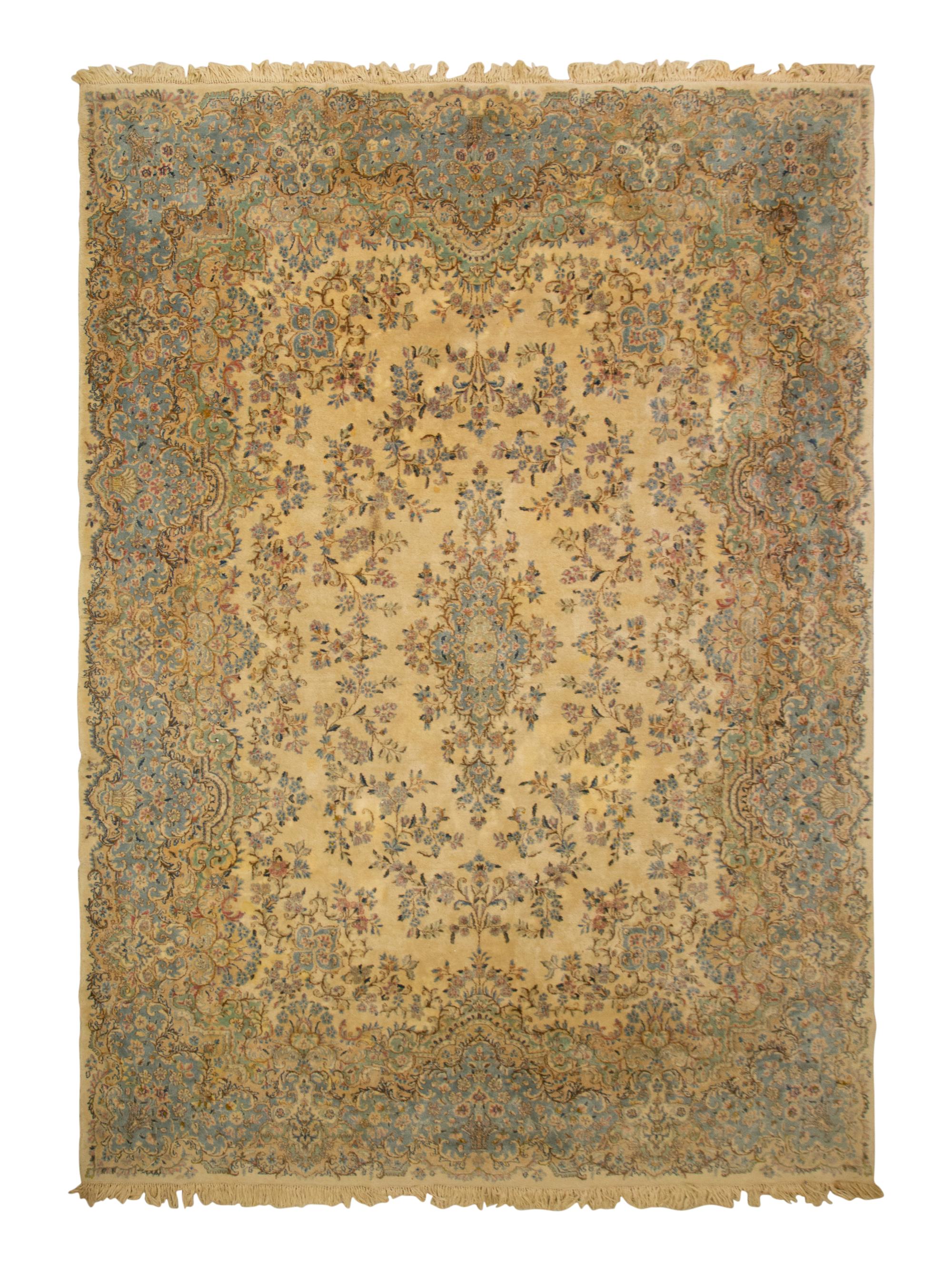 A Kirman Wool Rug