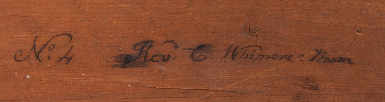 A George III Style Mahogany Linen Press Height 78 1/2 x width 54 x depth 22 inches. — 19TH CENTURY