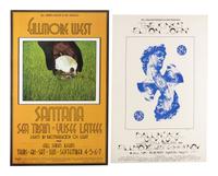 [MUSIC - POSTERS]. SINGER, David, artist. Complete set of 66 SIGNED posters designed for the Fillmore West Ballroom, San Francisco, California. 1969-1971.
