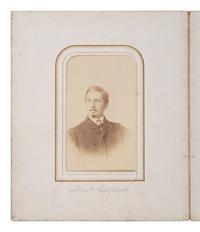 [CIVIL WAR]. A CDV album containing images of Civil War officers including Medal of Honor recipient Perry Wilkes, and others.