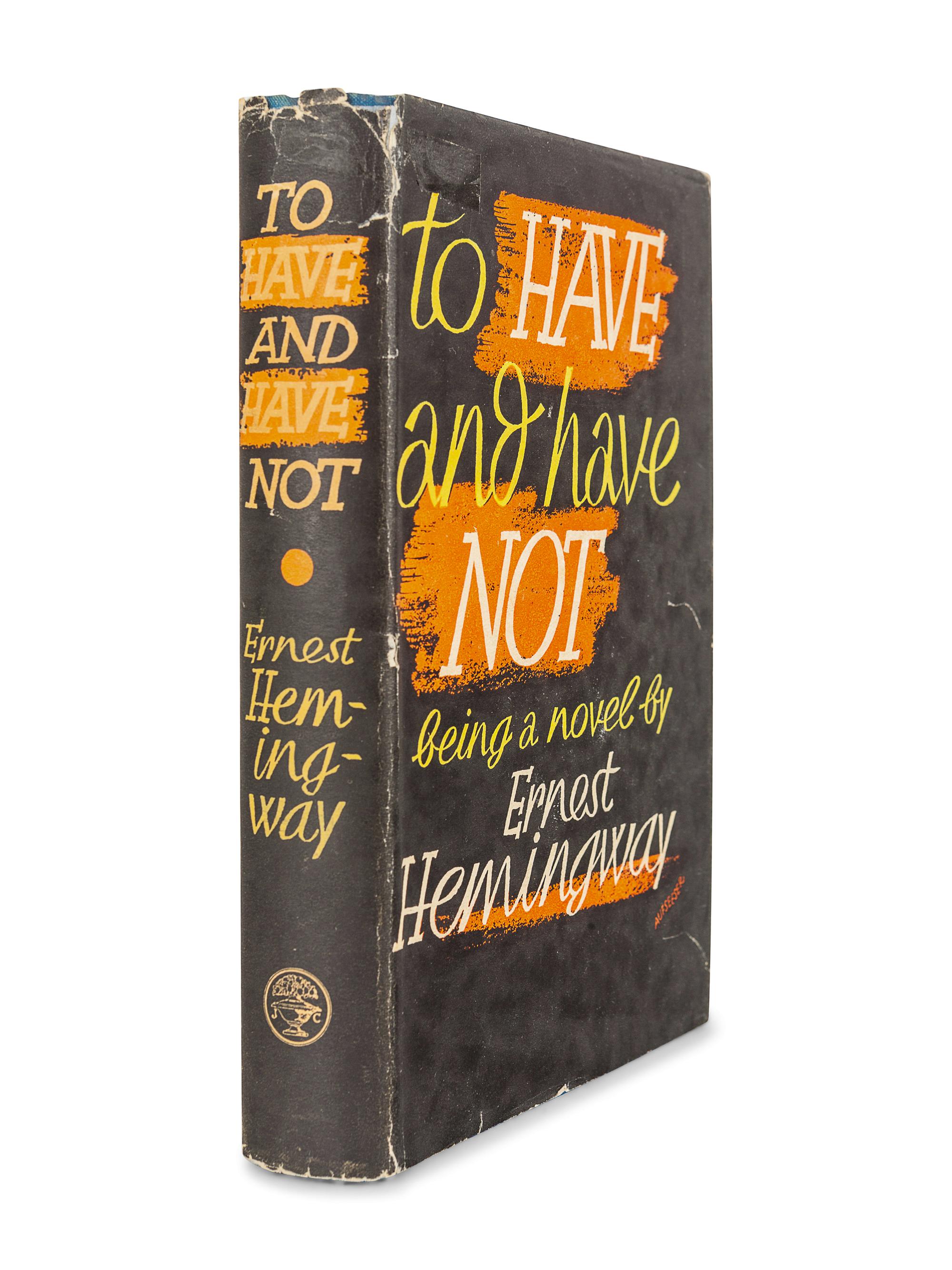 HEMINGWAY, Ernest. A group of 5 FIRST ENGLISH EDITIONS, comprising: