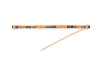 DIAMOND AND SAPPHIRE BAR BROOCH