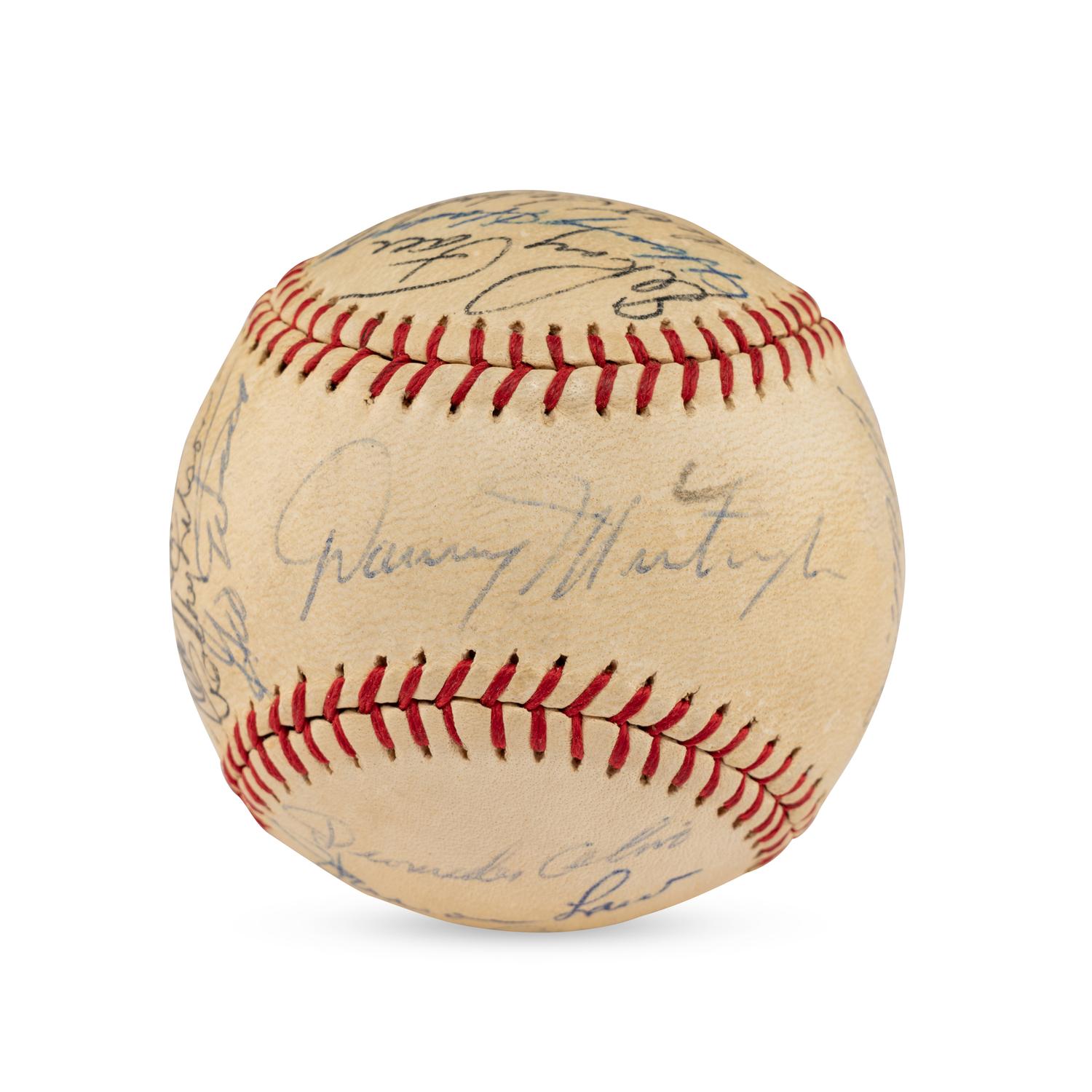 A 1960 Pittsburgh Pirates Team Signed Autograph Baseball