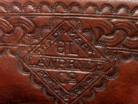 G.L. Lawrence Co. Tooled Roping Saddle