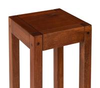 A Pair of Contemporary Walnut Two-Tier Nesting Side Tables