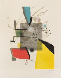 Joan Miro, (Spanish, 1893-1983), Libre Del Sis Sentis, 1981