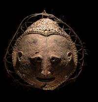 An Oceanic Turtle Shell Mask