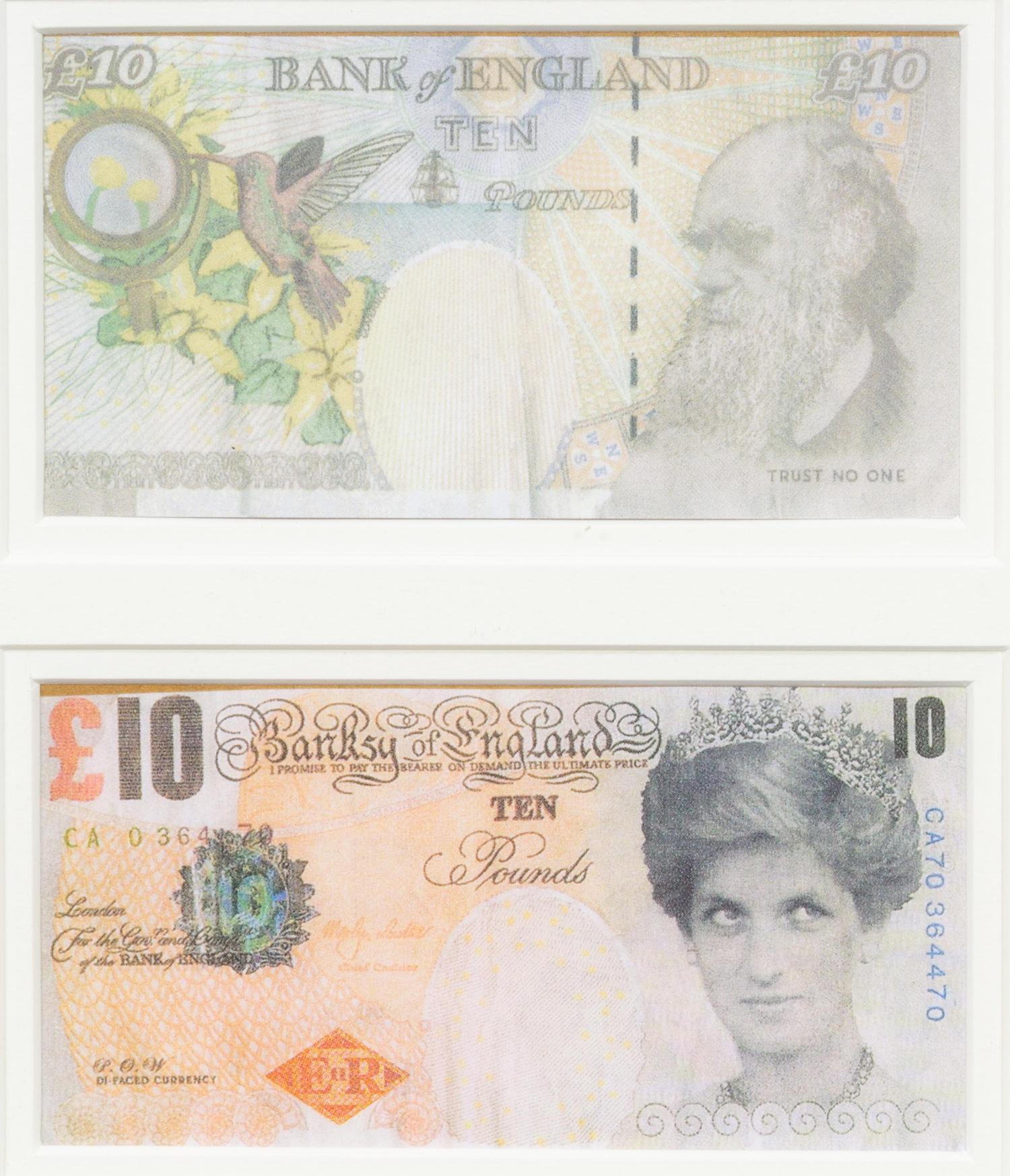 Di-Faced Tenner (Two Works)