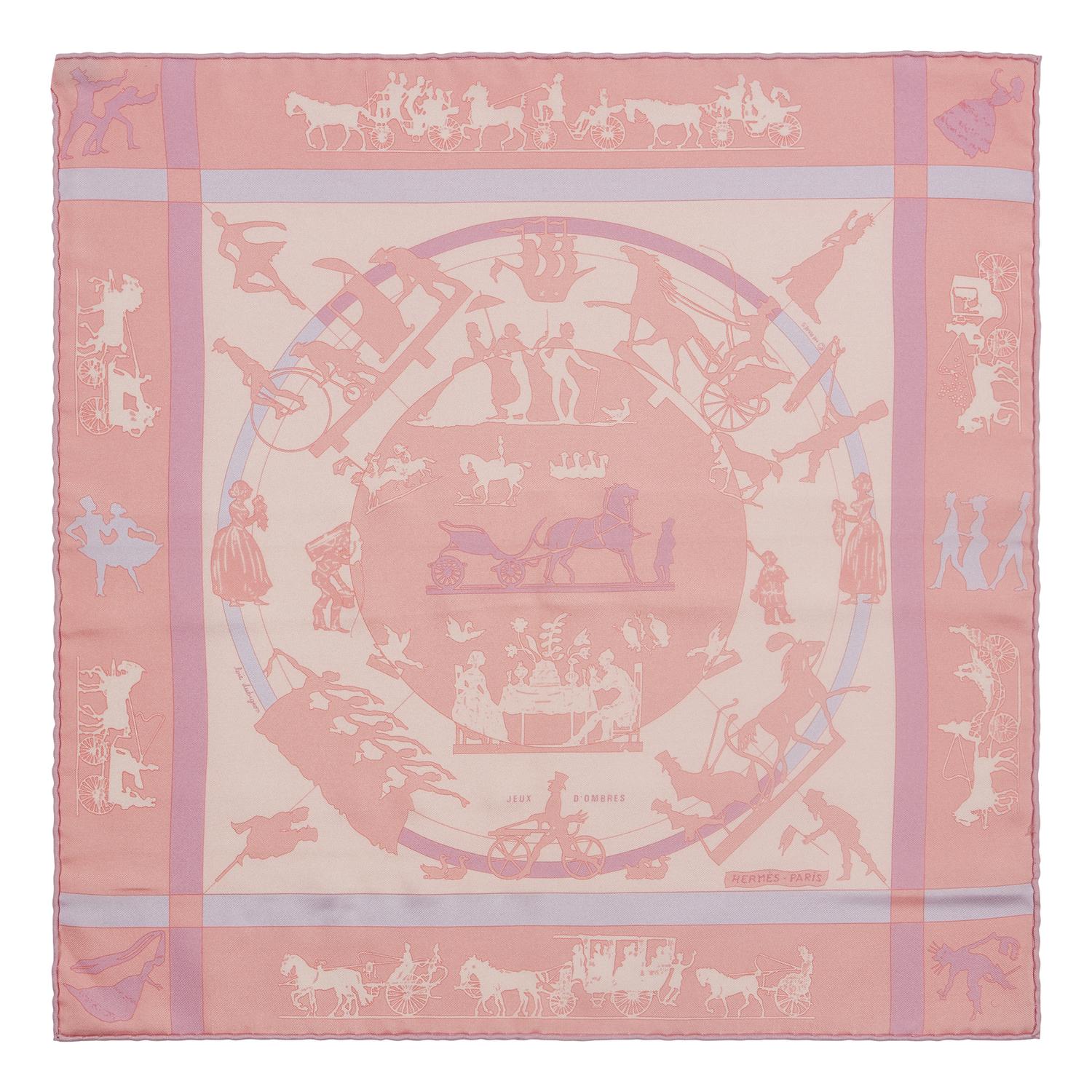 Four Hermès Scarves