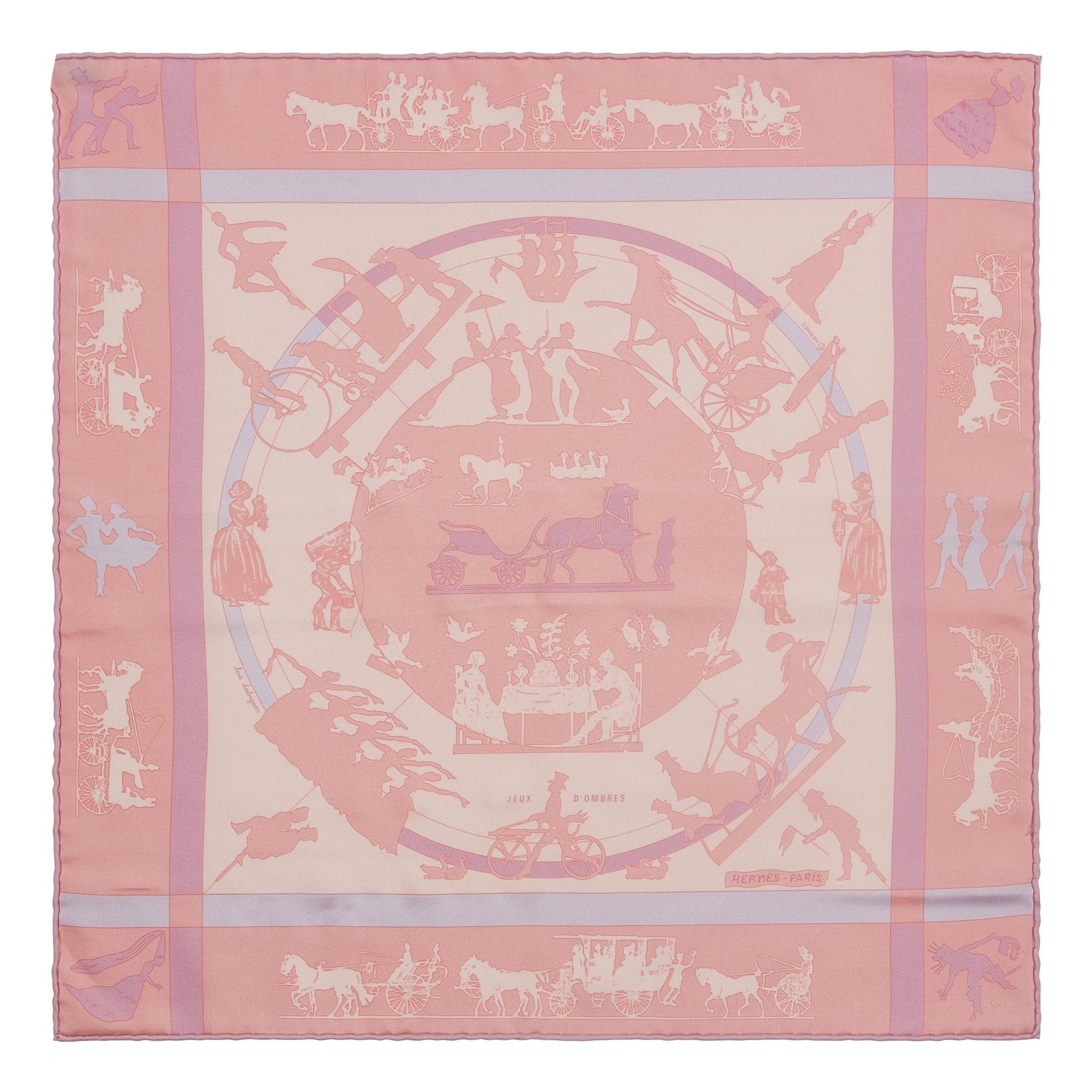 Four Hermès Scarves