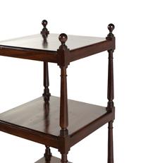 A Regency Mahogany Étagère