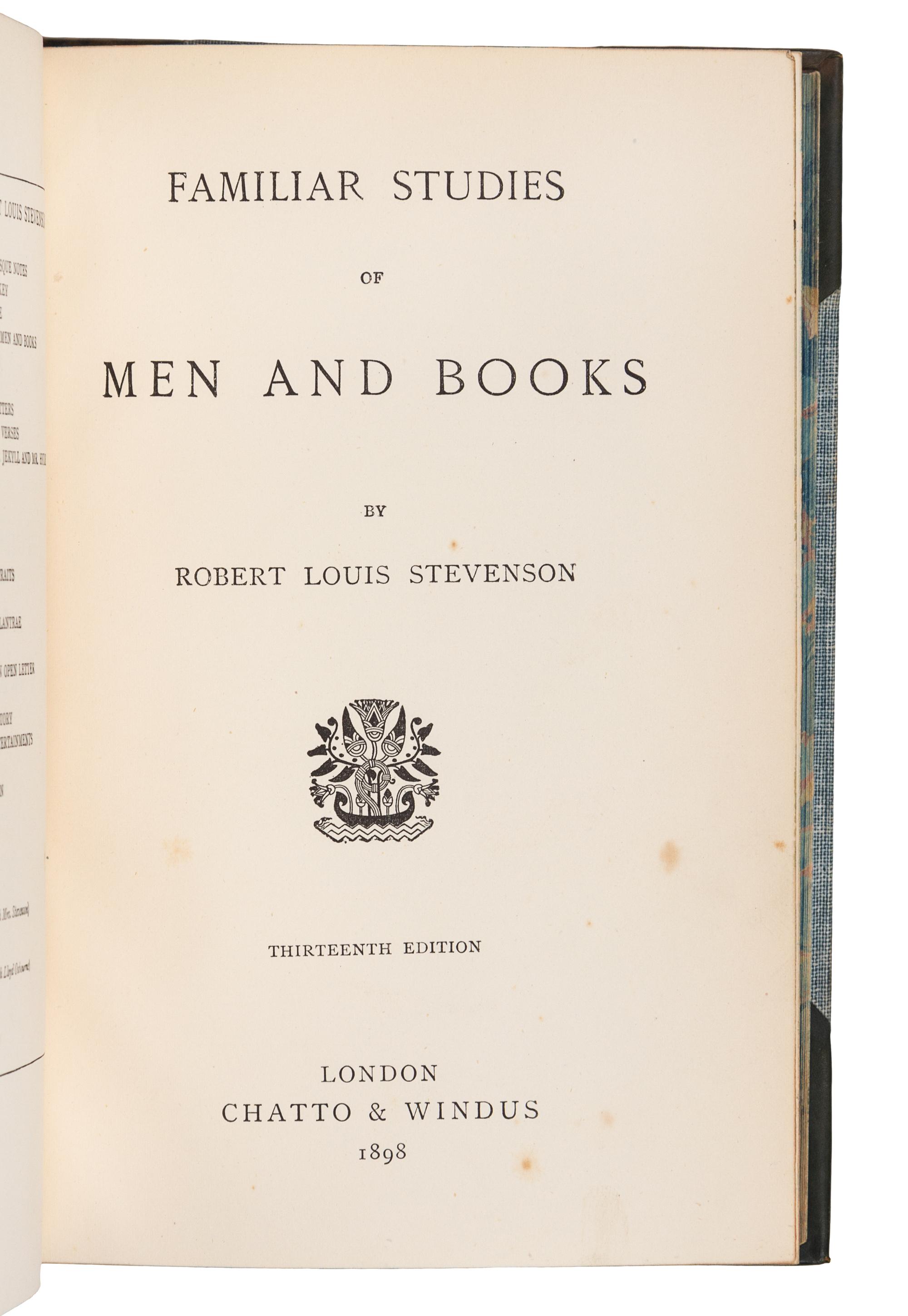 [BINDINGS]. A group of 5 works in fine bindings, two with fore-edge paintings.