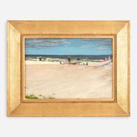 Rutherford Boyd (American, 1884–1951) Cape May with Row Boats on the Beach