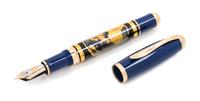 A Pelikan Blue Planet Limited Edition Fountain Pen