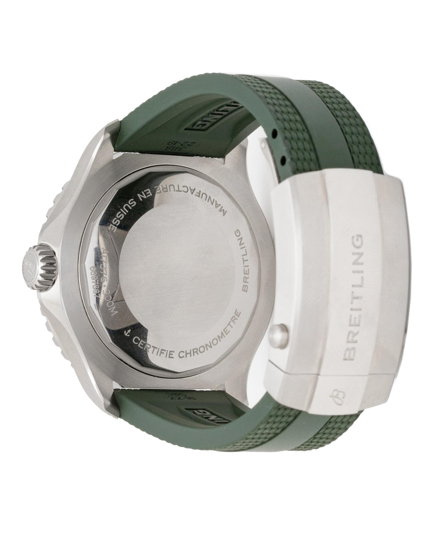 BREITLING, REF. A17376 STAINLESS STEEL 'SUPEROCEAN' WATCH