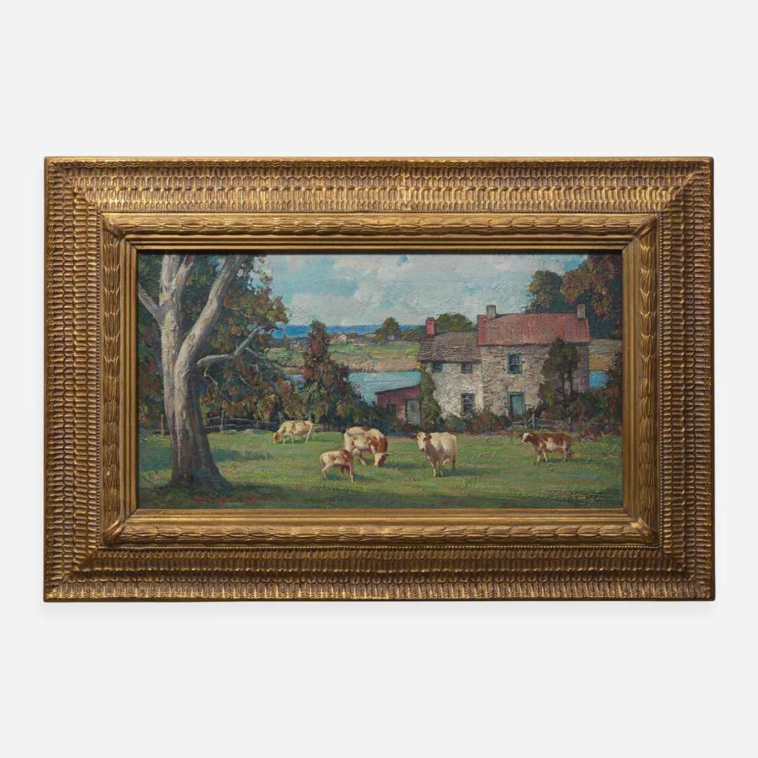 Arthur Meltzer (American, 1893-1989) Green Pastures