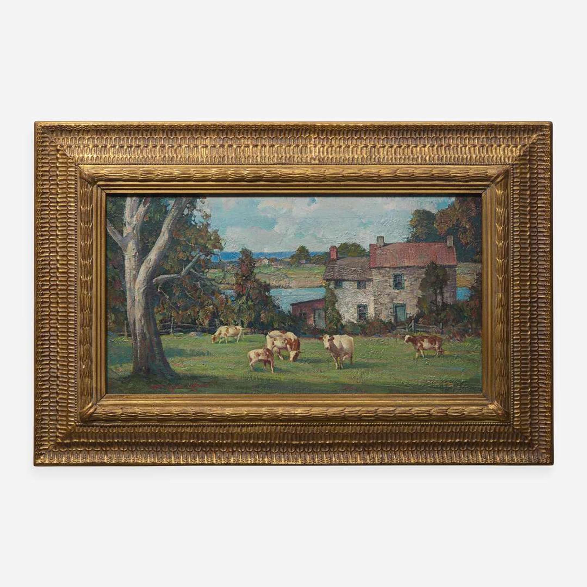 Arthur Meltzer (American, 1893-1989) Green Pastures