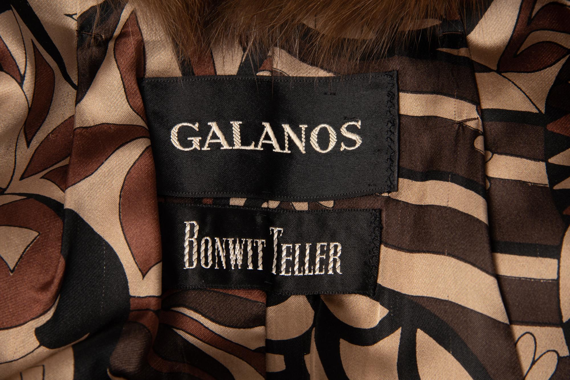 Galanos Sable Coat, c.1980