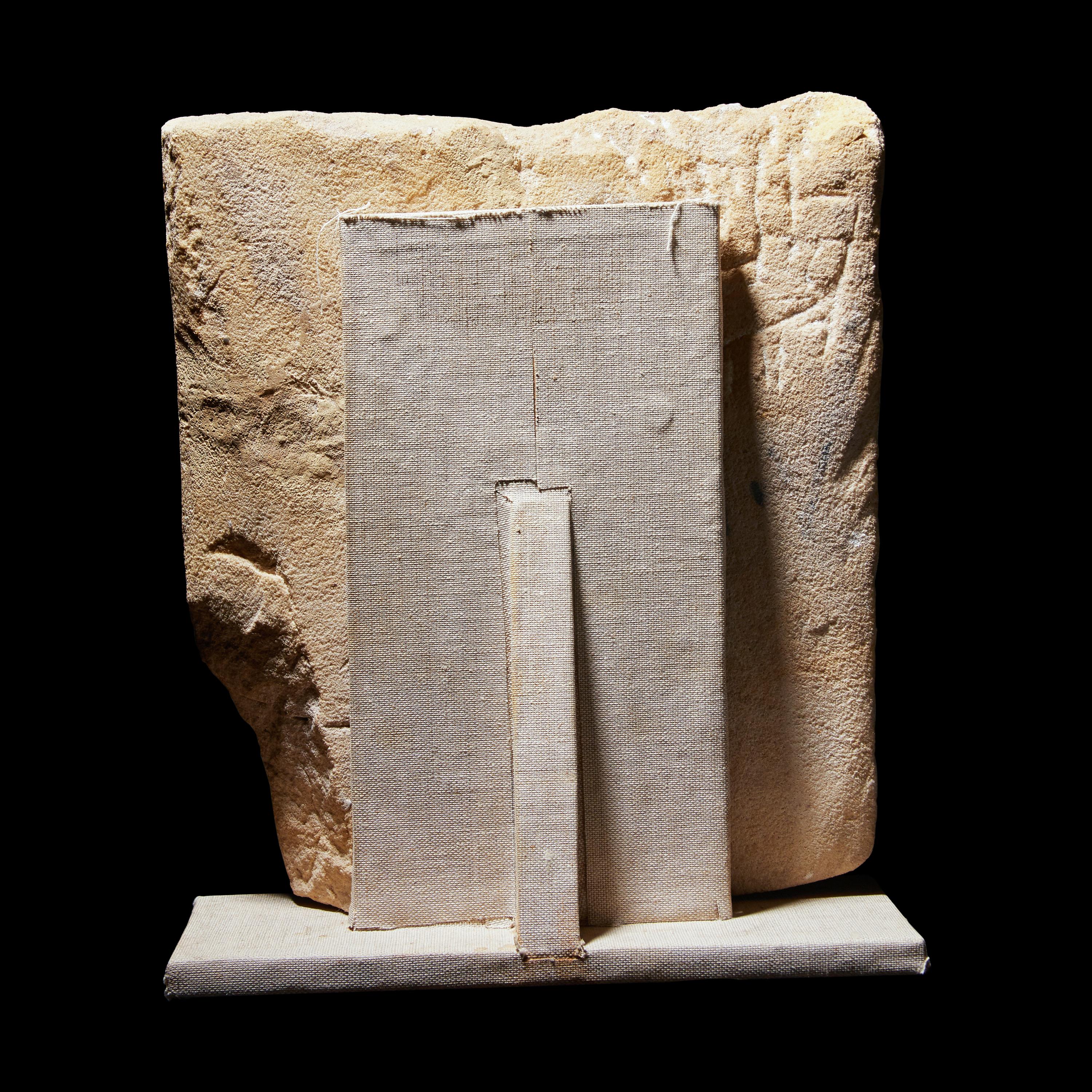 An Egyptian Sandstone Relief Fragment