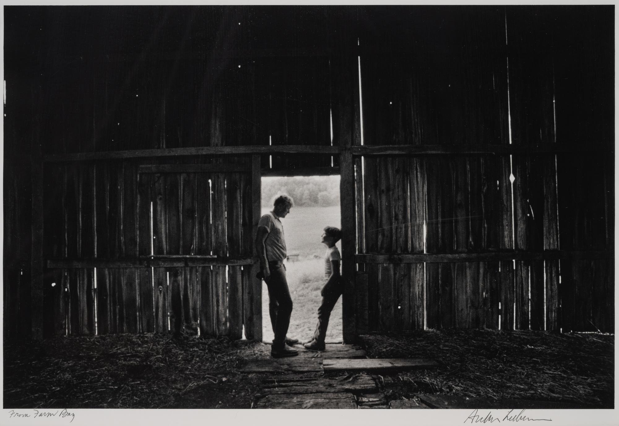 A group of five photographs from the Farm Families Project