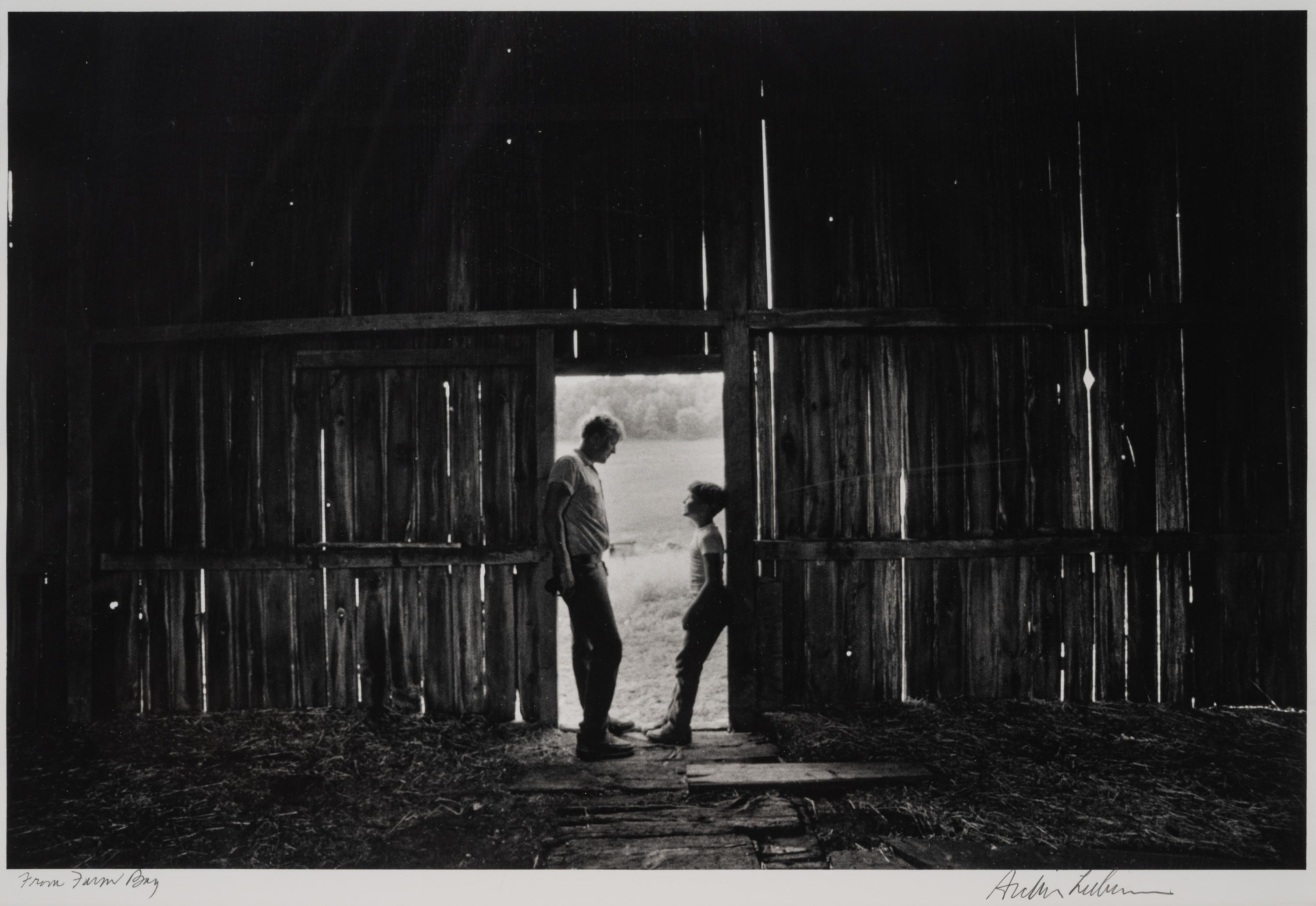 A group of five photographs from the Farm Families Project