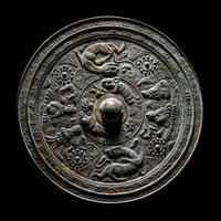 Two Chinese Archaic Bronze Mirrors