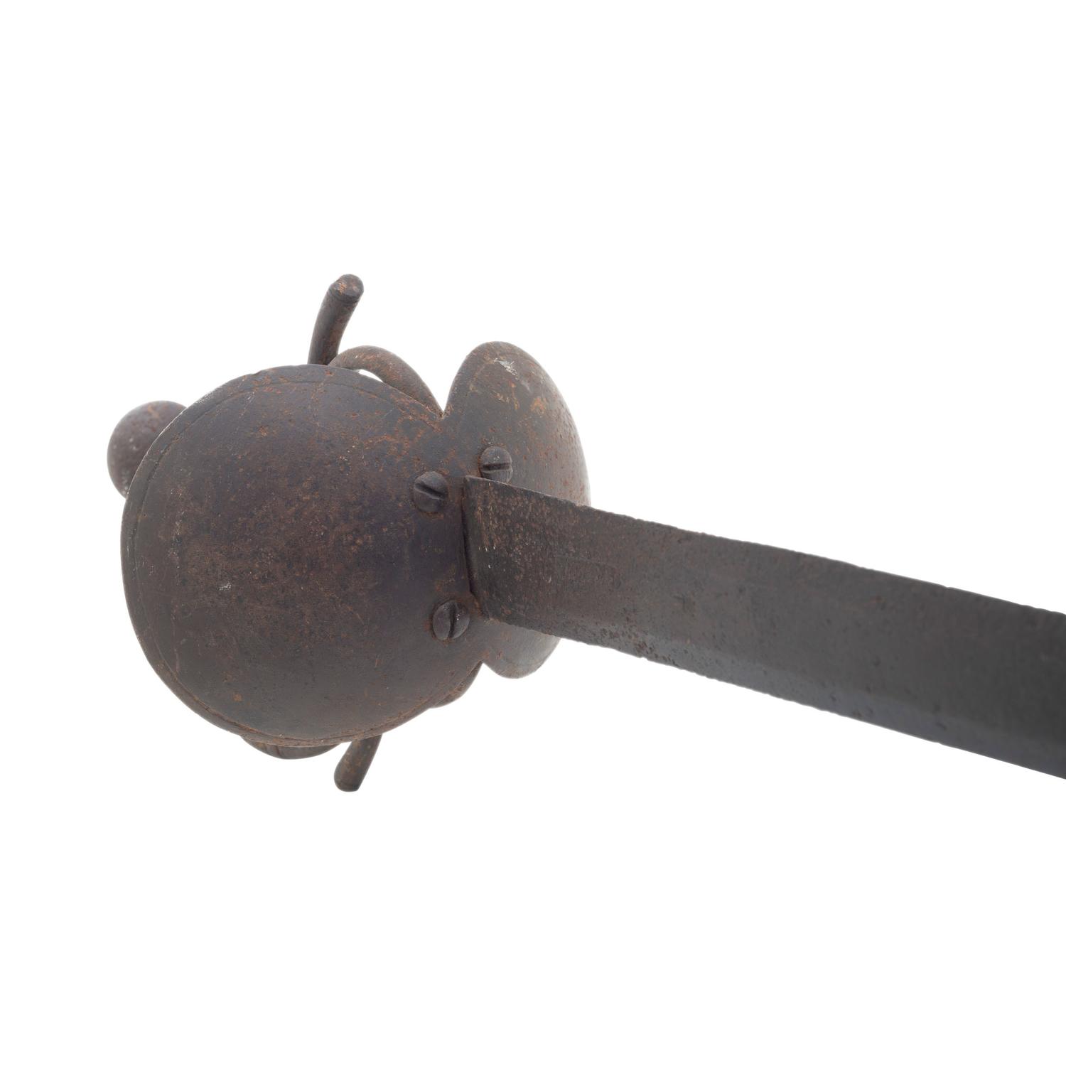 Late 18th Century Spanish Bilbao/Caribe Hilt Broadsword of Soldados de Cuera (Leather Jacket Soldiers)
