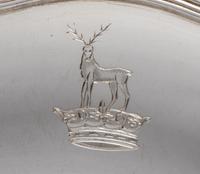 Four George II Silver Plates