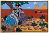 Lot is located and will ship from Cincinnati, Ohio. Indian Children, 1983