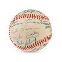 A 1958 Winston Salem Red Birds Team Signed Autograph Baseball
