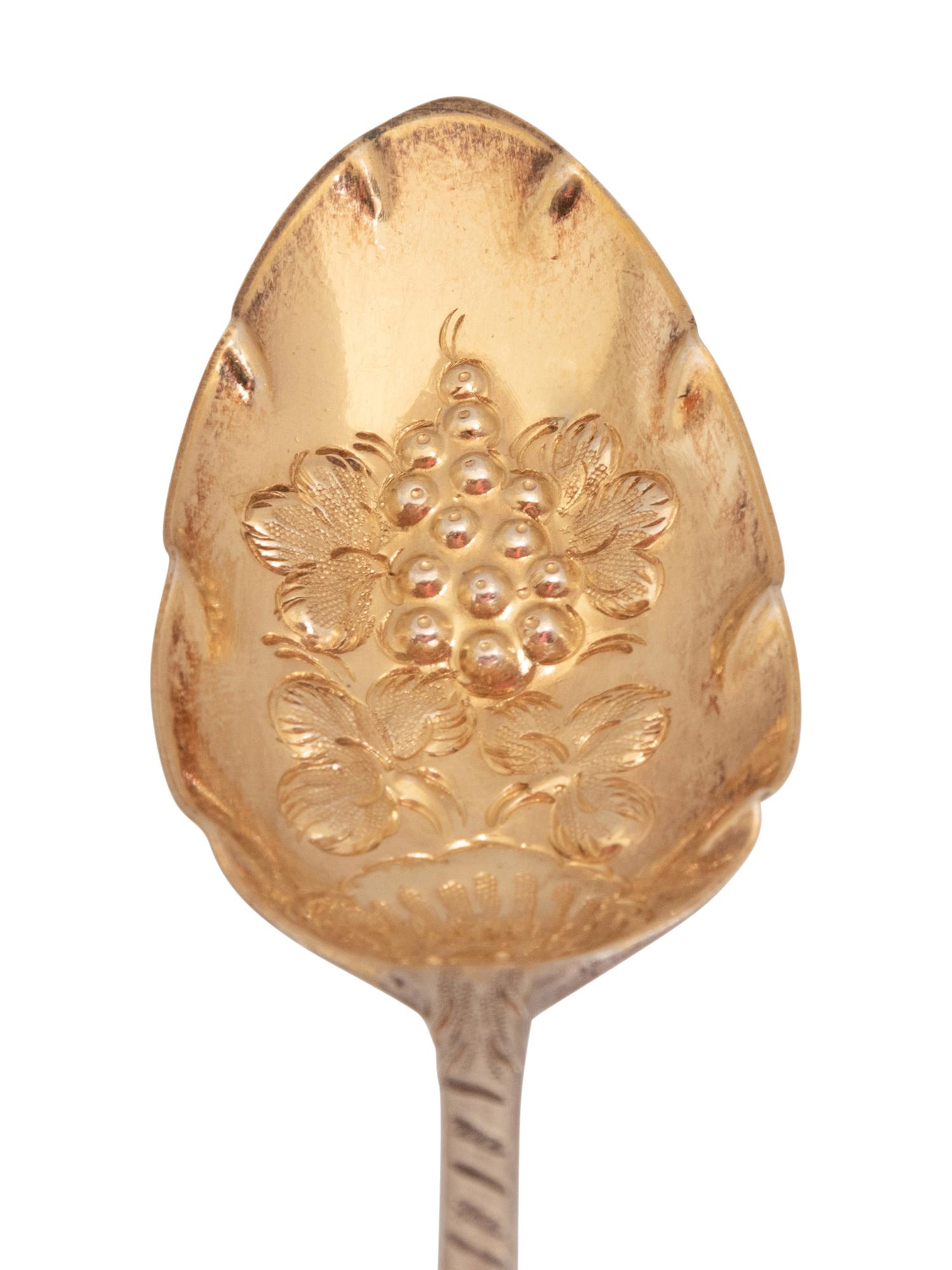 A Set of Six George III Silver Teaspoons
