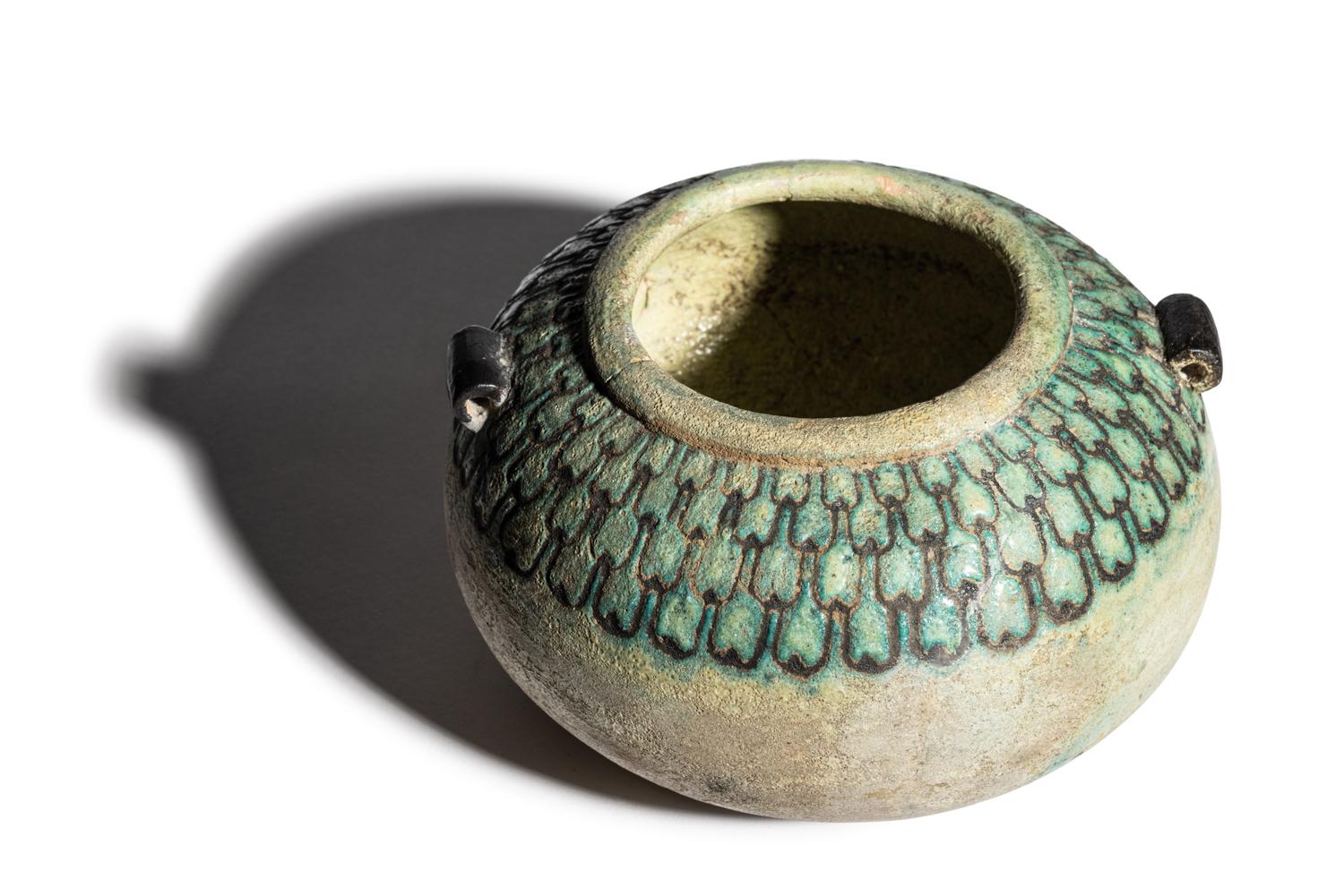 An Egyptian Faience Vessel