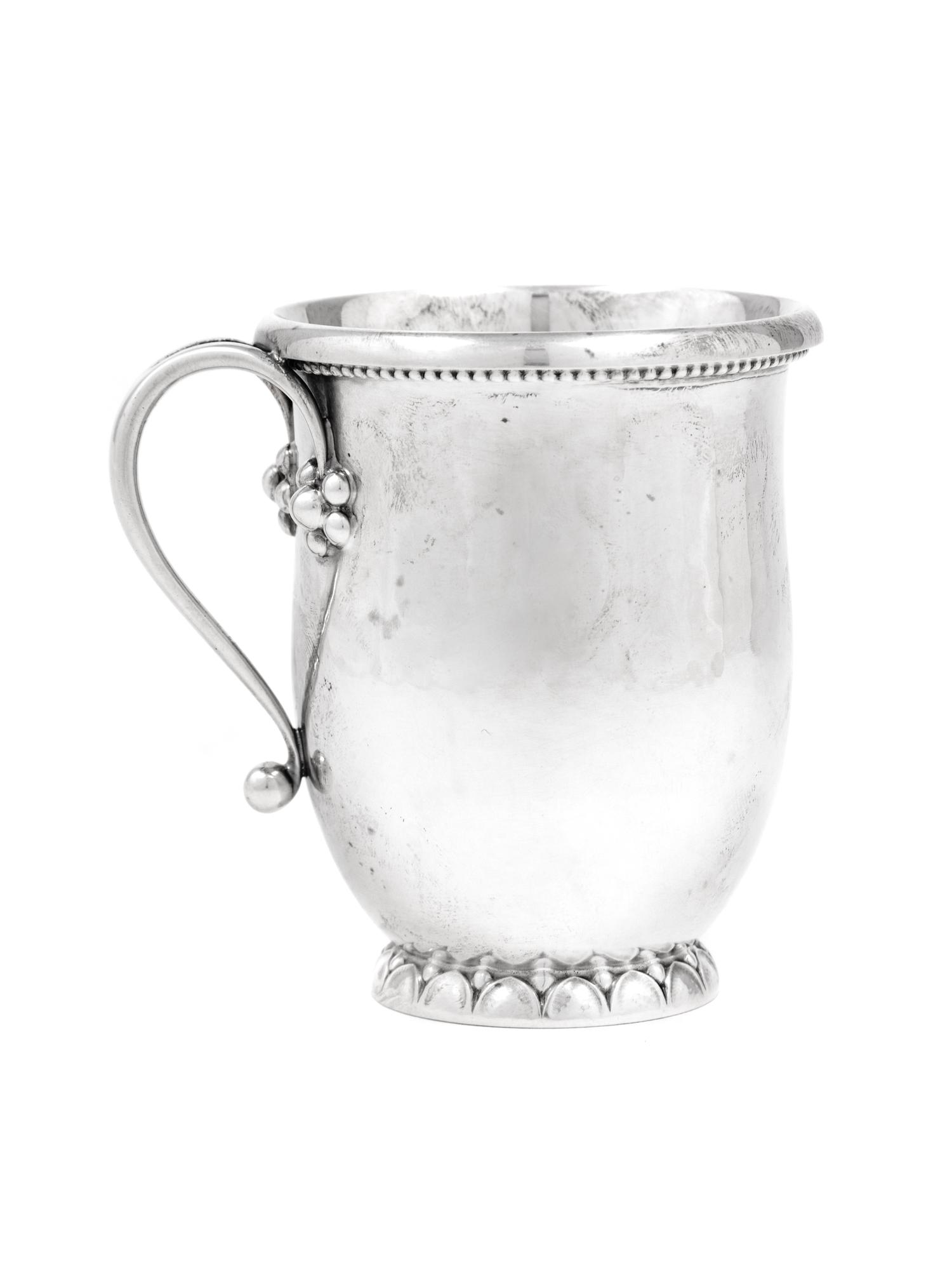 A Georg Jensen Silver Children's Mug
