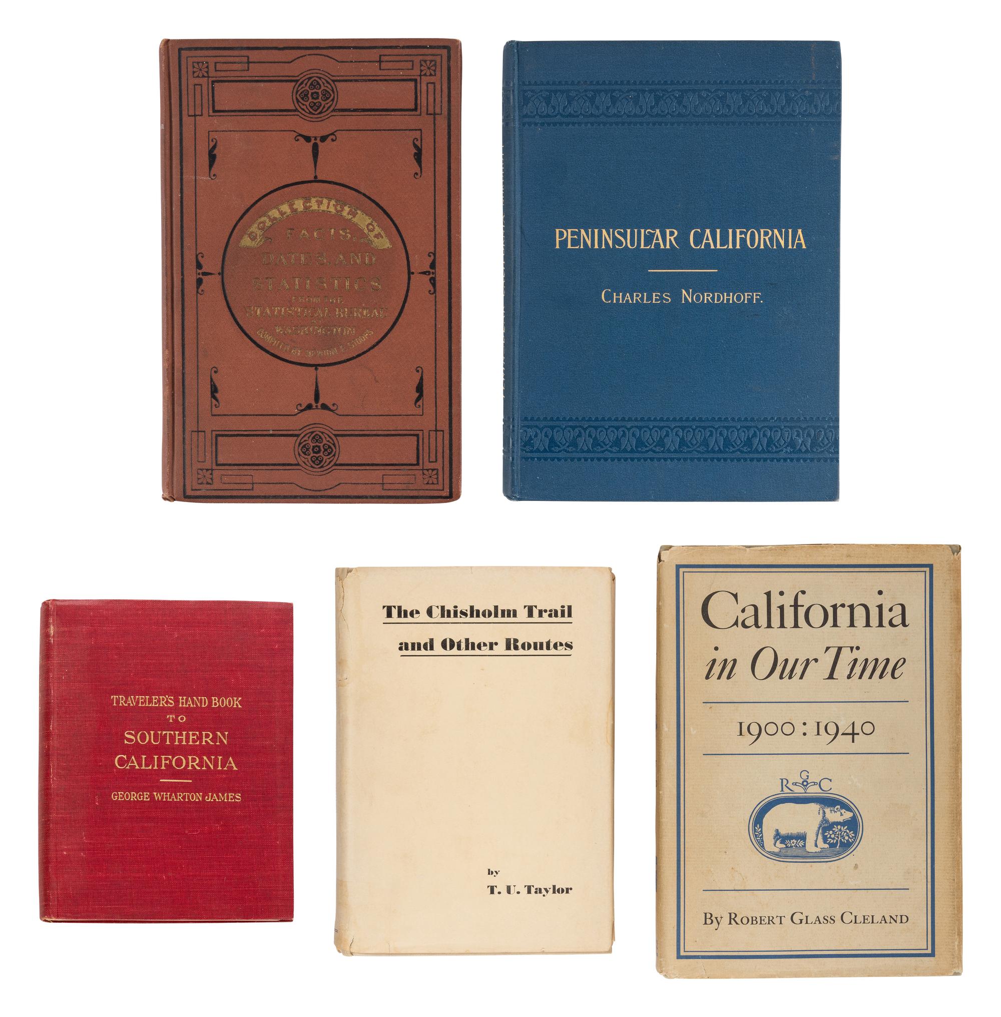 [AMERICANA]. A group of 14 works relating to exploration and expansion, including: