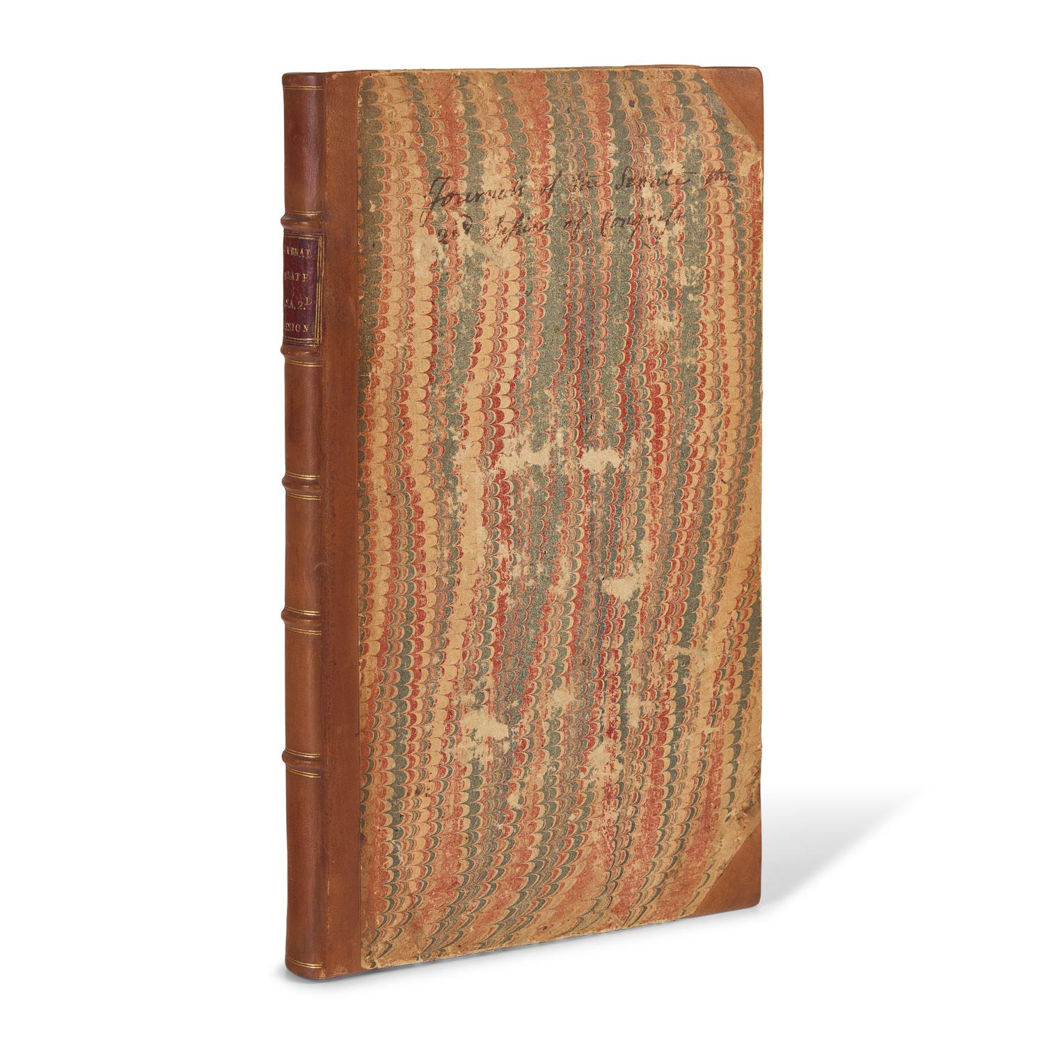 [First Congress] Journal of the Second Session of the Senate of the United States of America, Begun and Held at the City of New-York, January 4th, 1790...