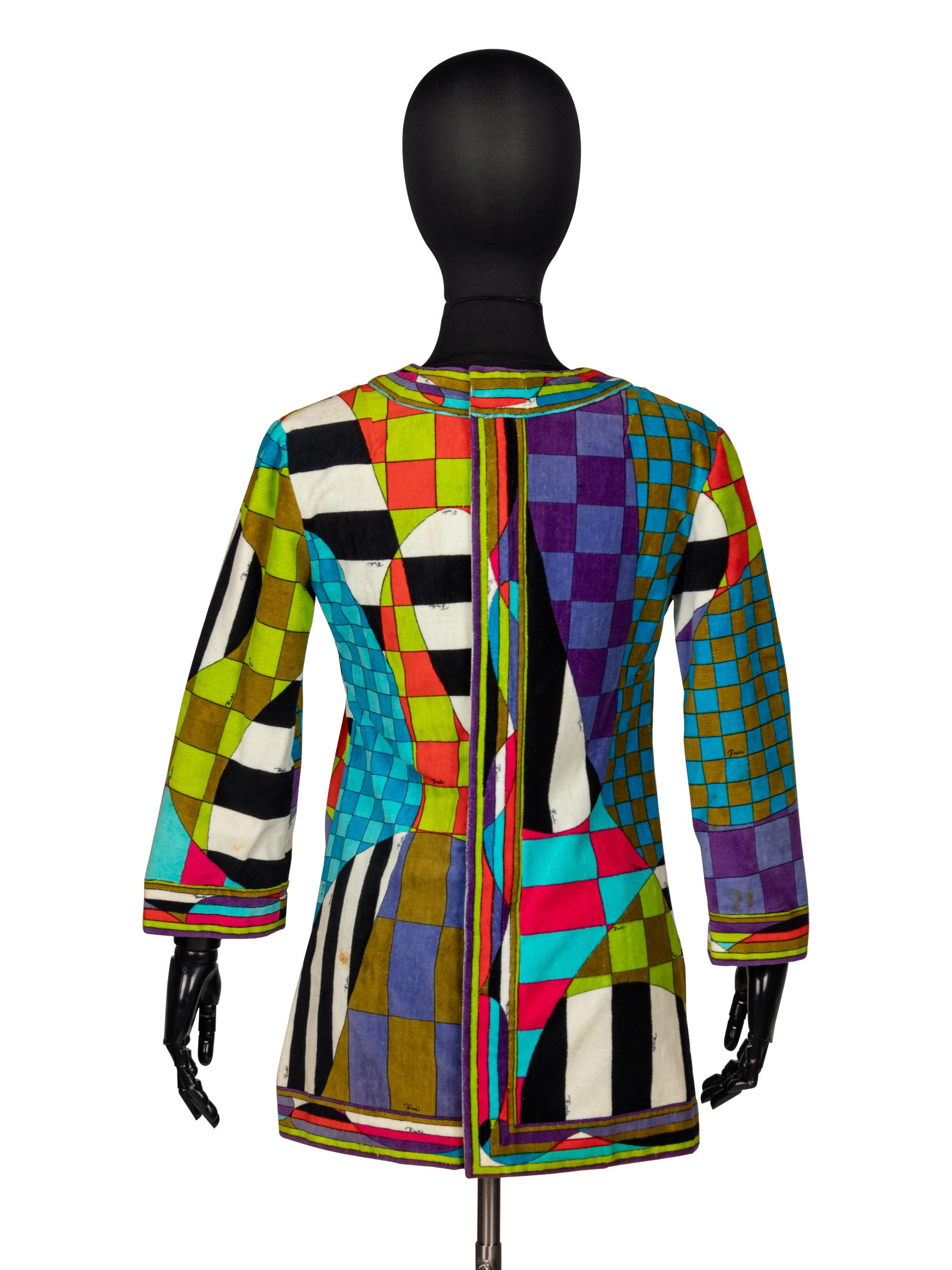 Emilio Pucci, Chenille Tunic, 1960's