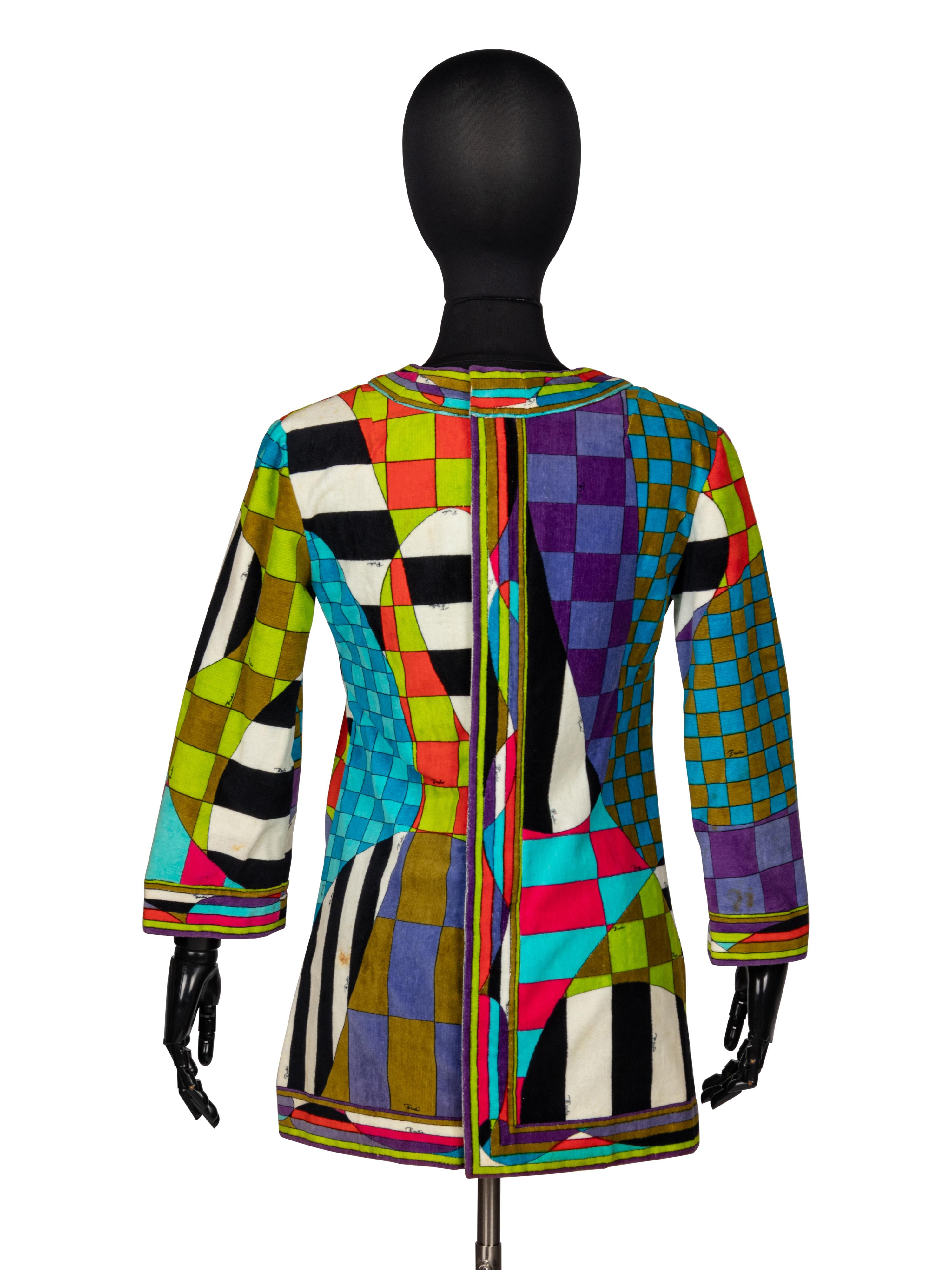 Emilio Pucci, Chenille Tunic, 1960's