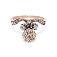 ANTIQUE, DIAMOND RING